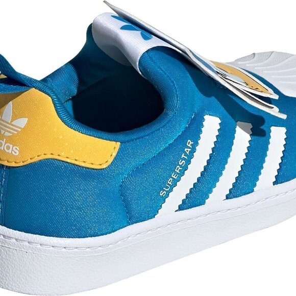 ADIDAS Disney Superstar Original Preschool Slip On Sneakers - Picture 7 of 12